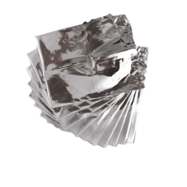 Amatraa 5.7×7″ (Approx. 6×8) Silver Pouch – Per Packet Pack of (34pc)