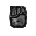 Amatraa 4 CP Meal Box Tray with Lid (25pc)