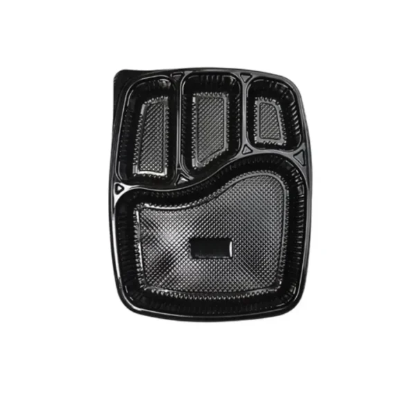 Amatraa 4 CP Meal Box Tray with Lid (25pc)