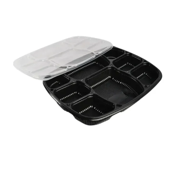 Amatraa 8 CP Meal Box Tray With Lid (25pc)