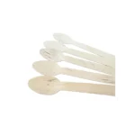 Amatraa 140MM Disposable Wooden Spoons – Pack of (100pc)