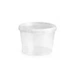Amatraa Tamper-Proof Round Container – 750 ml with Lid Pack of (50pc)