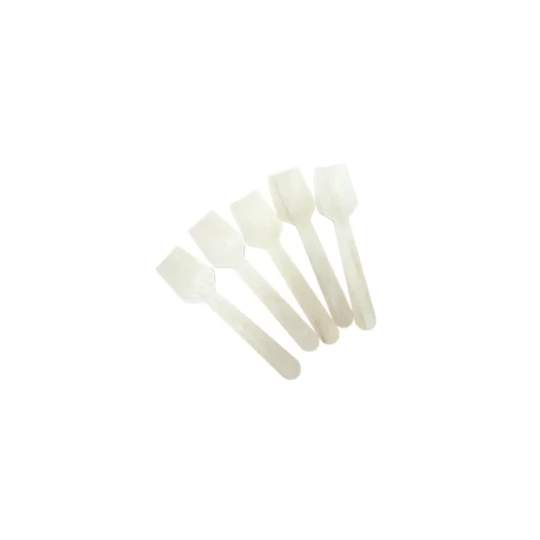 Amatraa 95MM Disposable Wooden Spoons – Pack of (100pc)