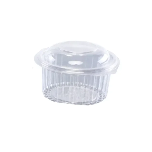 Amatraa Hinged Box Round – 16 OZ DL (50pc)