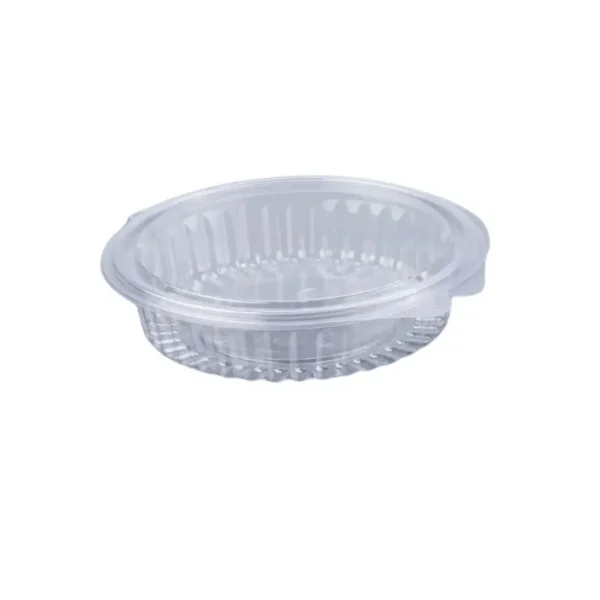 Amatraa Hinged Box Round Flat – 20 OZ FL (50pc)