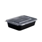 Amatraa Rectangular Food Container with Lid – 500ML Pack of (50pc)