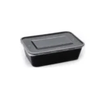 Amatraa Rectangular Food Container with Lid – 650ML Pack of (50pc)