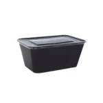 Amatraa Rectangular Food Container with Lid – 1000ML Pack of (50pc)