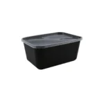 Amatraa Rectangular Food Container with Lid – 1500ML Pack of (50pc)
