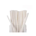 Amatraa 10MM x 9″ Paper Straws – Single Pack, 300GSM, Pack of (100pc)