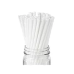 Amatraa 12MM x 9″ Single Pack Paper Straws – 300GSM, Pack of (100pc)