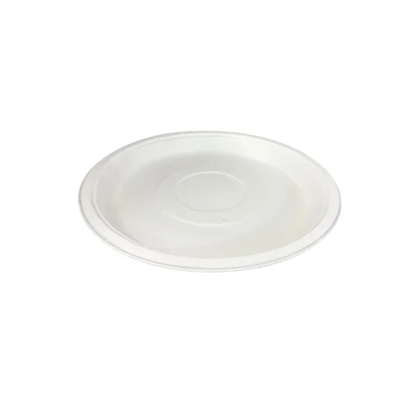 Amatraa 12-Inch Round Bagasse Plate (25 pc)