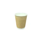 Amatraa 240ml Rippled Paper Glass (50pc)