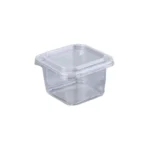 Amatraa Square Container – 18 oz (with Lid) (50pc)