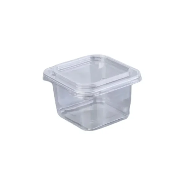 Amatraa Square Container – 18 oz (with Lid) (50pc)