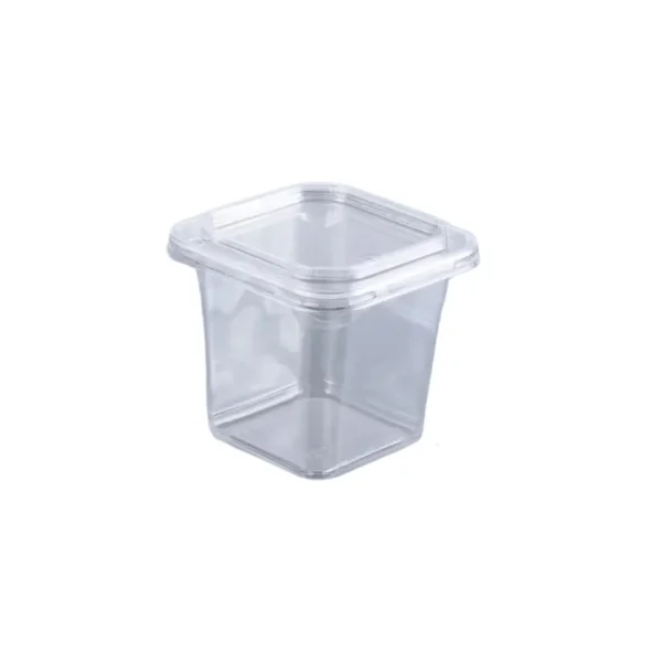 Amatraa Square Container – 26 oz (with Lid) (50pc)