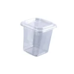 Amatraa Square Container – 32 oz (with Lid) (50pc)