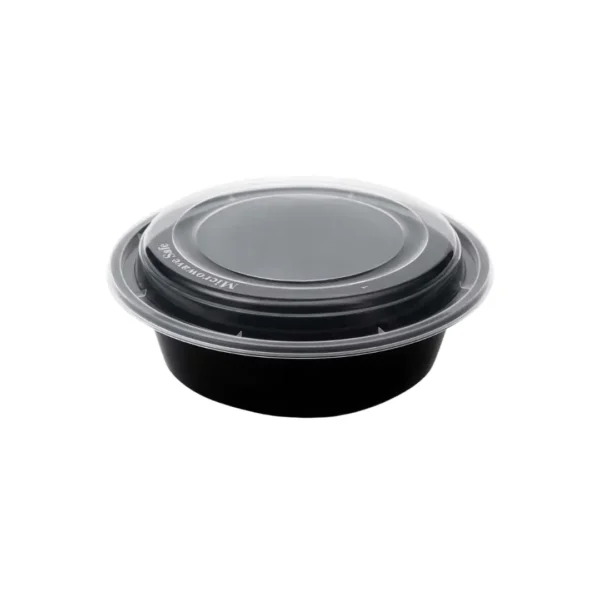 Amatraa Round Food Container with Lid – ro 32 pack of (50pc)